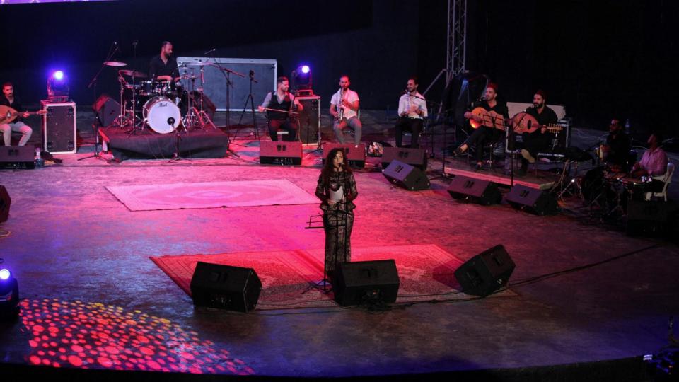 Mounia Chatal au théâtre de verdure Alger-centre